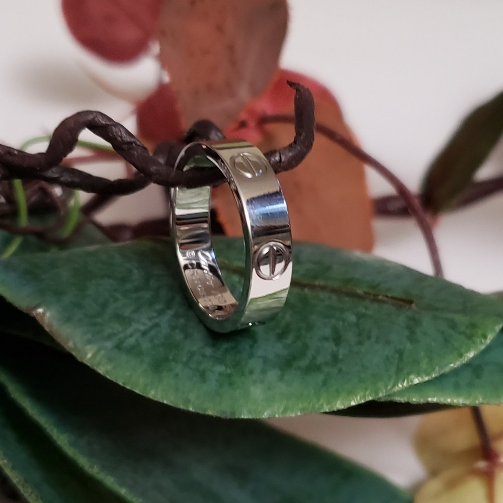 Love Stainless Steel Ring